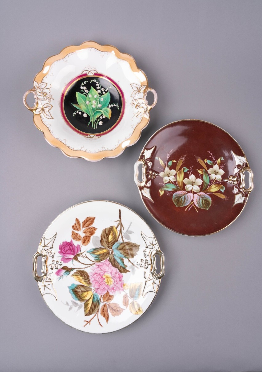 Wystawa porcelany śląskiej w muzeum w Goerlitz