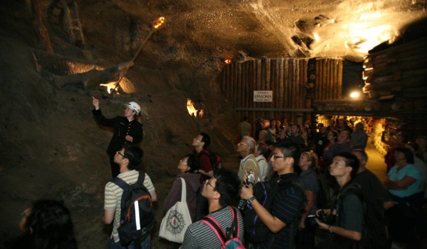 W kopalni soli Wieliczka znajdziemy nie tylko świadectwa...