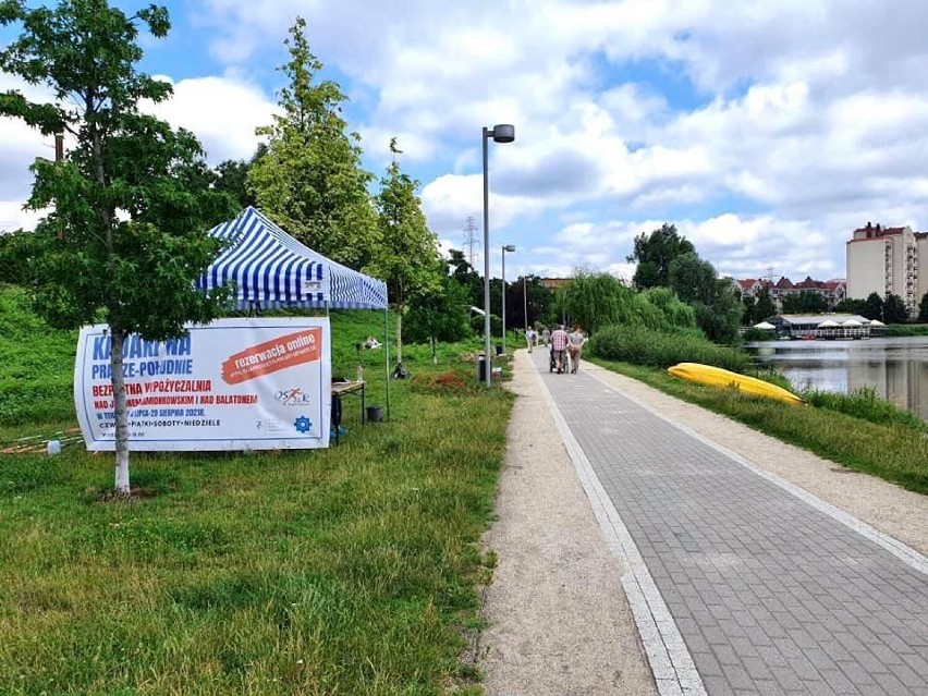 Warszawa. Bezpłatne wypożyczalnie kajaków i desek SUP w...