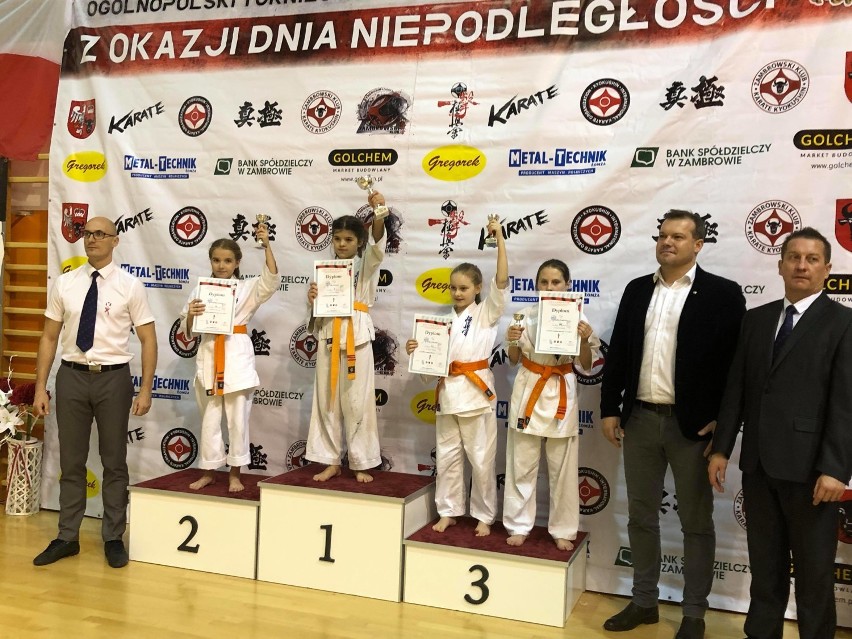 Sukcesy zawodniczek Włocławskiego Klubu Karate Kyokushin w Zambrowie. Teraz we Włocławku Kujawy IKO Cup [zdjęcia]