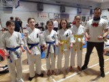 Dwa srebrne medale zawodników Klubu Karate Randori z Radomska na turnieju w Bukowni