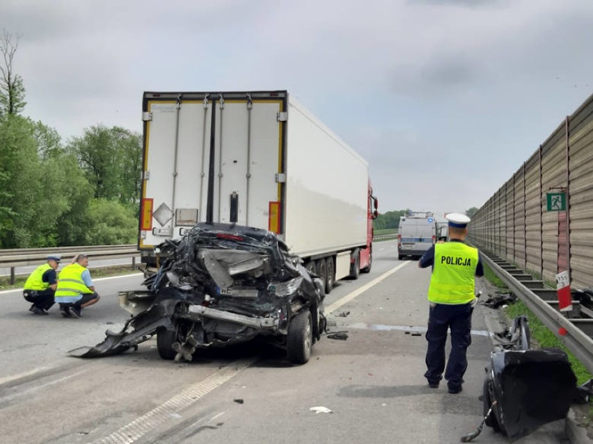 Śmiertelny wypadek na A4 - są duże utrudnienia! [ZDJĘCIA]  