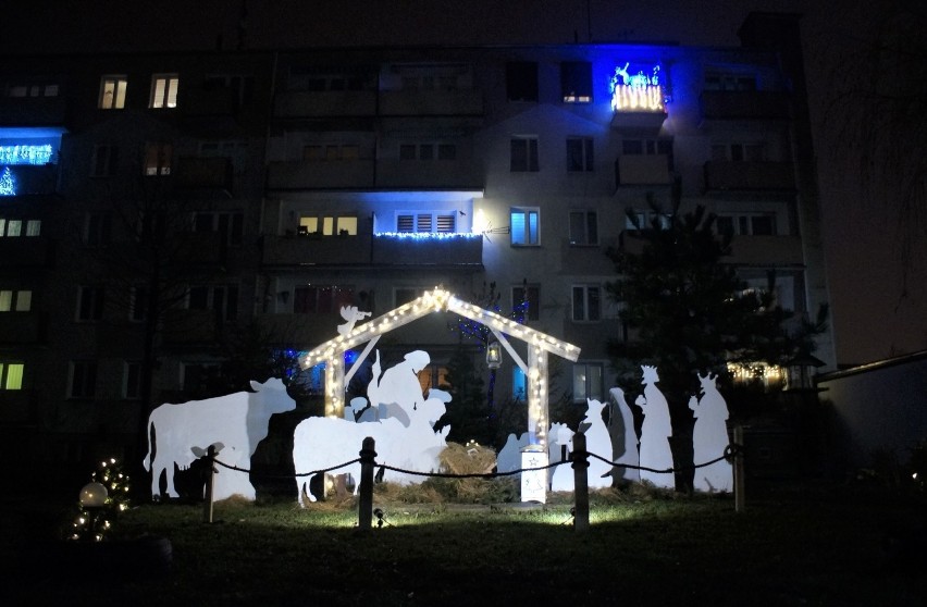 Na osiedlu Zagople w Kruszwicy świąteczny nastrój daje się...