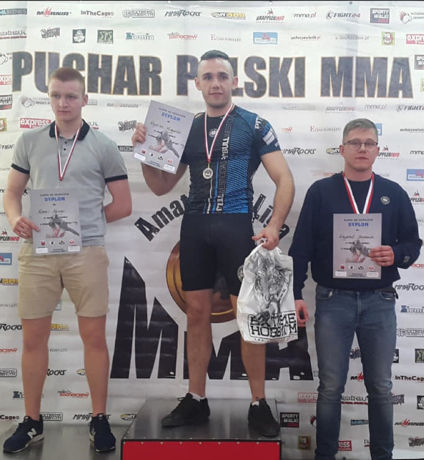 Krystian Kurzydlak i Szymon Broncel zdobyli złote medale na Pucharze Polski MMA [ZDJĘCIA]