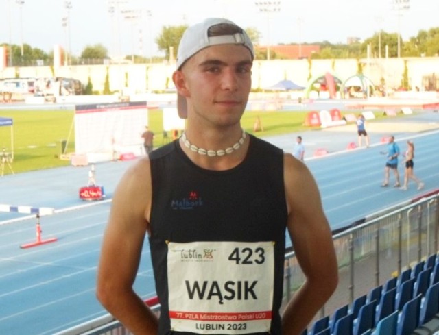 Oskar Wąsik podczas MP w Lublinie wykonał plan w biegu na 2000 m z przeszkodami. Pobiegł zdecydowanie poniżej 6 minut i 16 sekund.