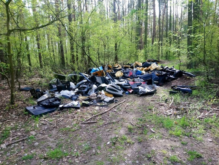 W rejonie ulicy Chojnickiej w Poznaniu nieznani sprawcy...