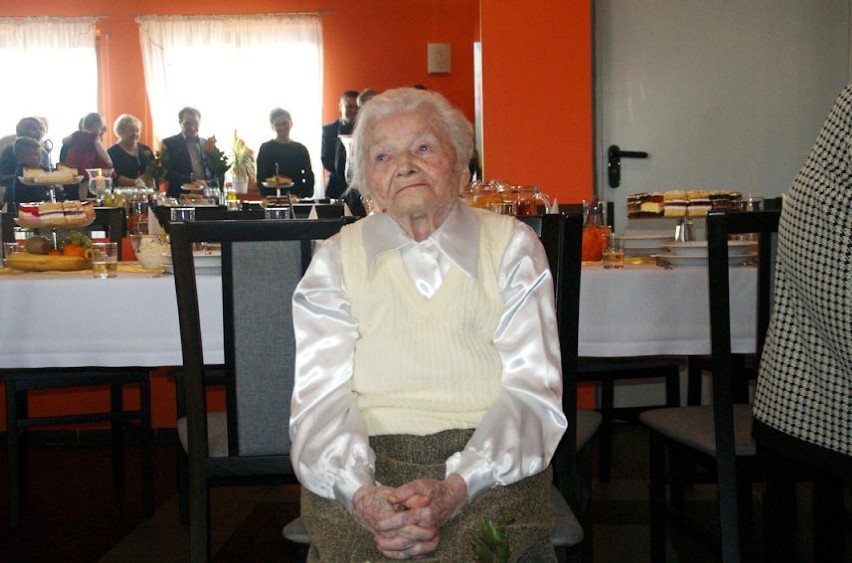 103. urodziny Anny Wyrwont ze Spytkowic