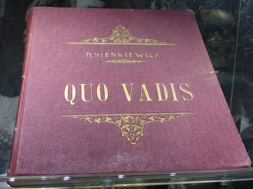 Bibliofilskie wydanie Quo vadis w Muzeum Henryka...