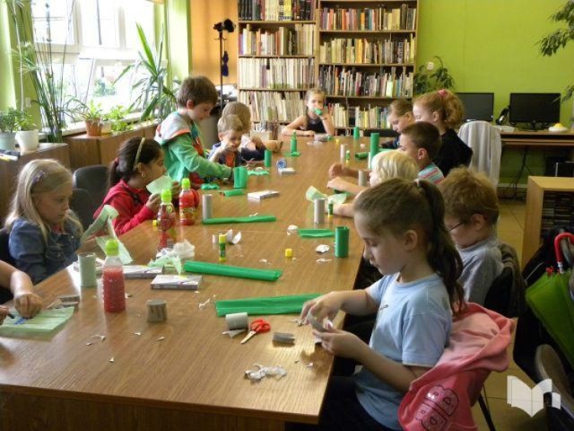 Tak bawiły się dzieci w wodzisławskiej bibliotece