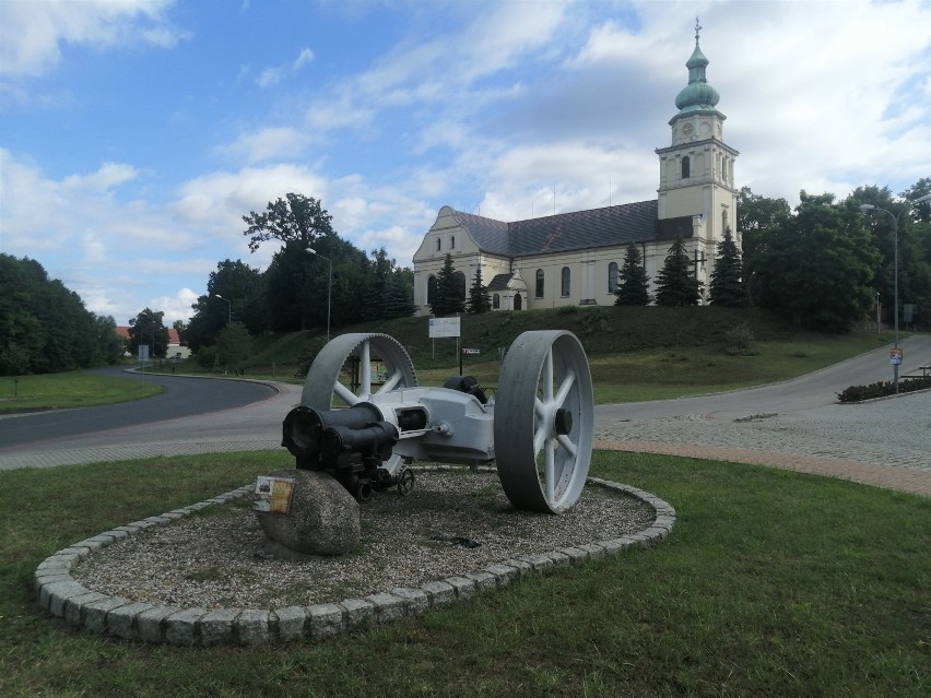 Widzieliście armatę w Pszczewie? To nie armata, to maszyna parowa z tartaku Tilgnera