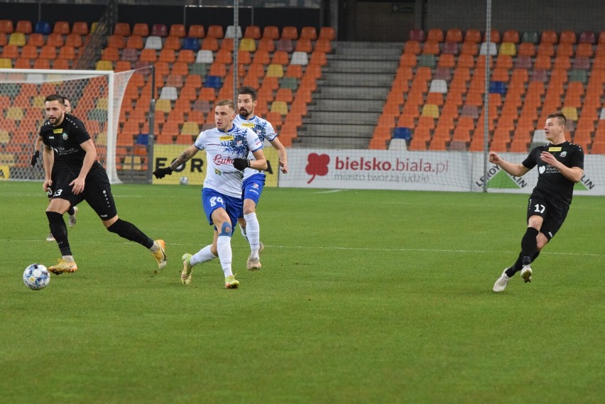 Podbeskidzie - Górnik Polkowice 4:0. Francuski łącznik rozpracował beniaminka. Górale znów gromią