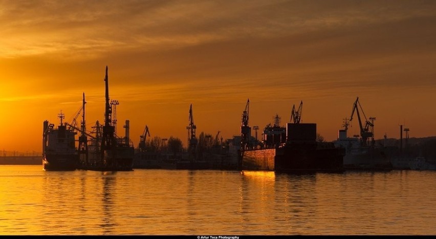 Stocznia Marynarki Wojennej w Gdyni. Fot. Artur Teca