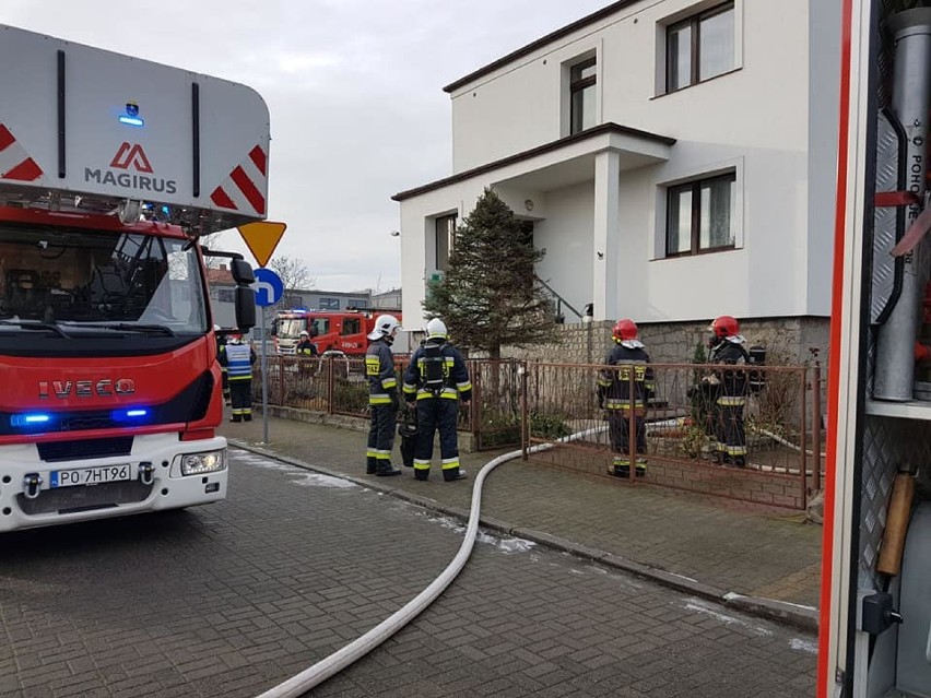 Grodzisk Wielkopolski:  Pożar piwnicy w budynku mieszkalnym [FOTO]