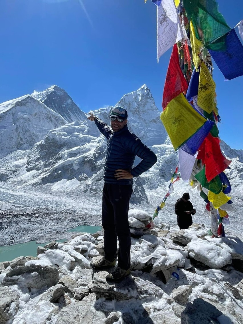 Michał Asperski na Tenzing Hillary Everest Marathon