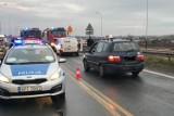 Wypadek na DK 1 w okolicach Kamieńska. Zderzyło się 5 pojazdów