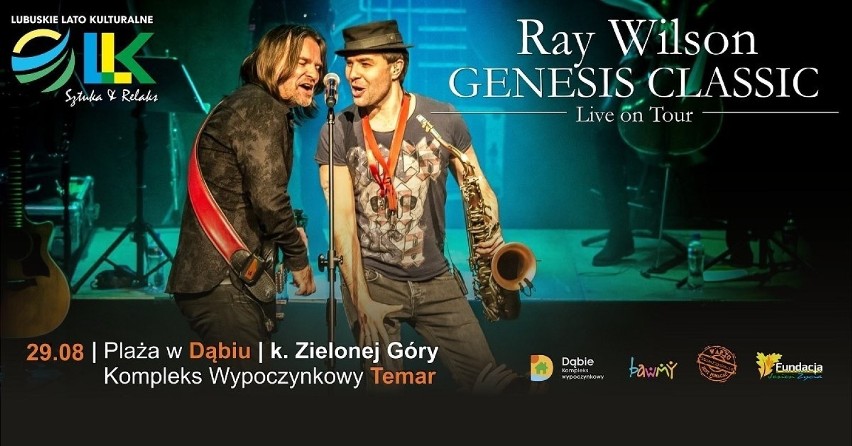Wciąż dostępne są bilety na koncert Raya Wilsona w Dąbiu!