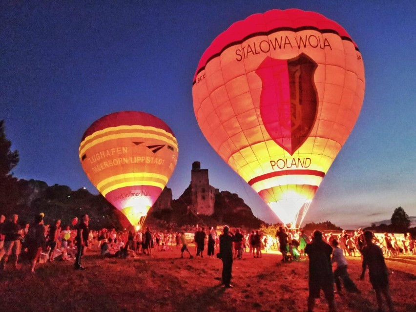 Balonowe szaleństwo w Olsztynie. Podniebna uczta wieczorem