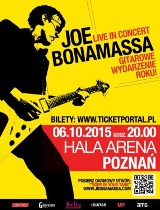 Joe Bonamassa w Poznaniu: Koncert 6 października w hali Arena [BILETY]