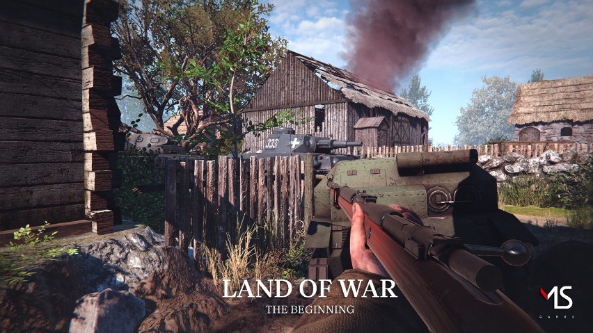 Zbombardowany Wieluń areną gry komputerowej Land of War: The Beginning [FOTO]