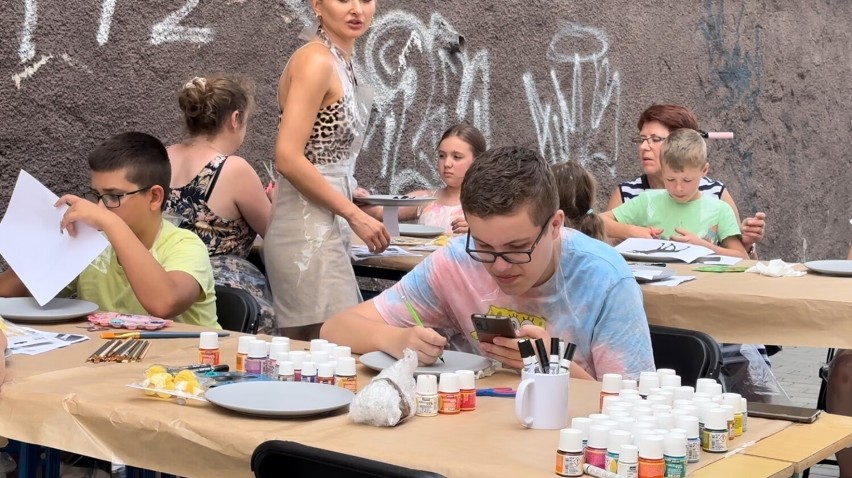 Polsko-Ukraińskie warsztaty malowania ceramiki