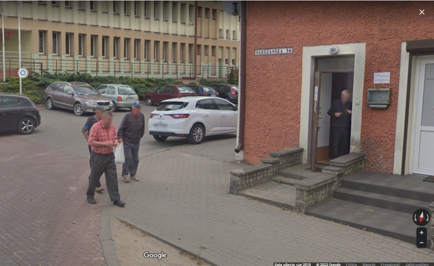Rypin na Google Street View. Mieszkańcy przyłapani przez kamerę [zdjęcia]