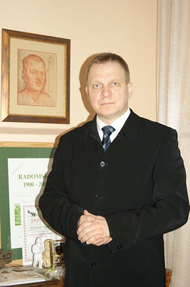 Krzysztof Zygma, dyrektor Muzeum Regionalnego w Radomsku