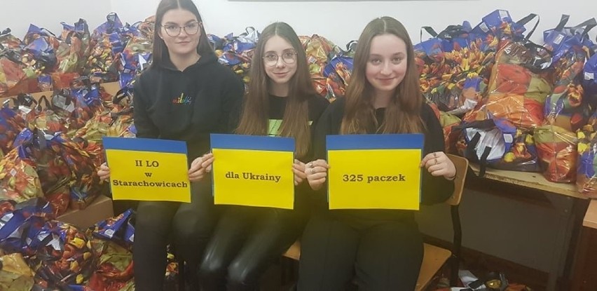 325 paczek powitalnych dla ukraińskich dzieci przygotowała...