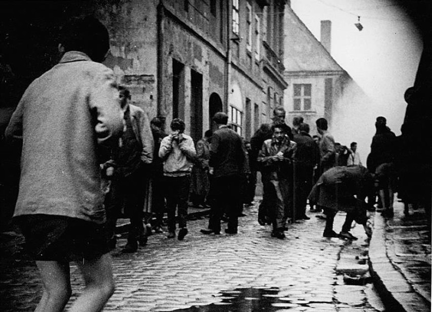 Ulice Zielonej Góry w maju 1960.