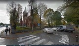 Oto, co zarejestrowały kamery google street view przy kościołach w Inowrocławiu