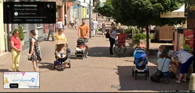 Zobacz codzienne stylizacje mieszkańców Tarnobrzega sprzed kilku lat uchwycone przez Google Street View