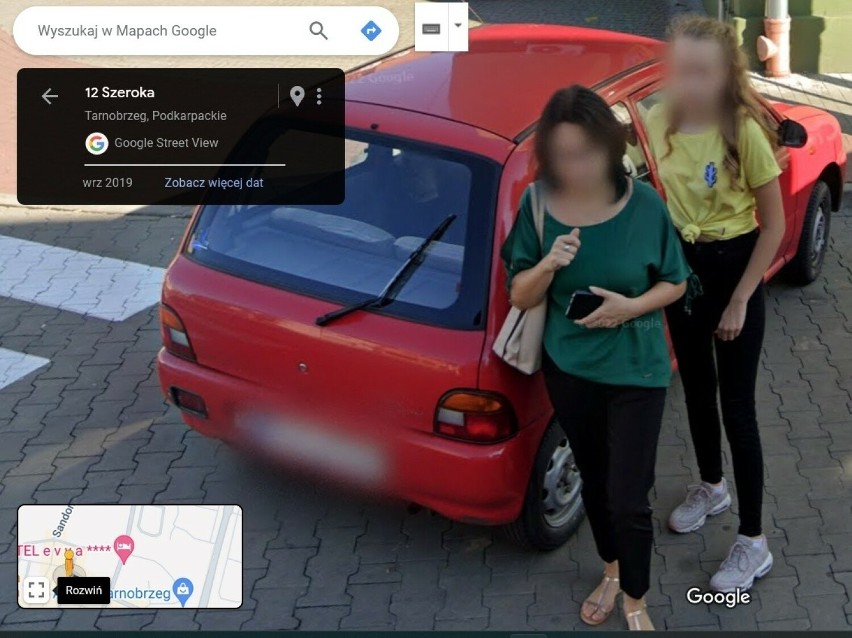Moda na ulicach Tarnobrzega. Codzienne stylizacje mieszkańców miasta sprzed kilku lat uchwycone przez Google Street View. Zobacz zdjęcia