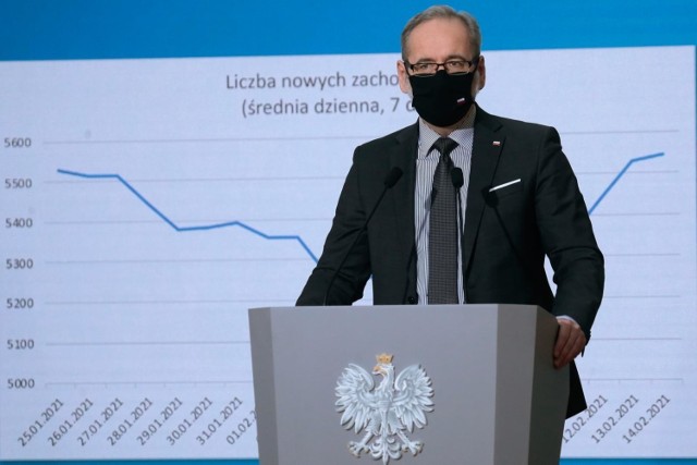 Minister Zdrowia Adam Niedzielski w rozmowie z Radiem Zet podał dane o wzroście liczby zakażonych koronawirusem.