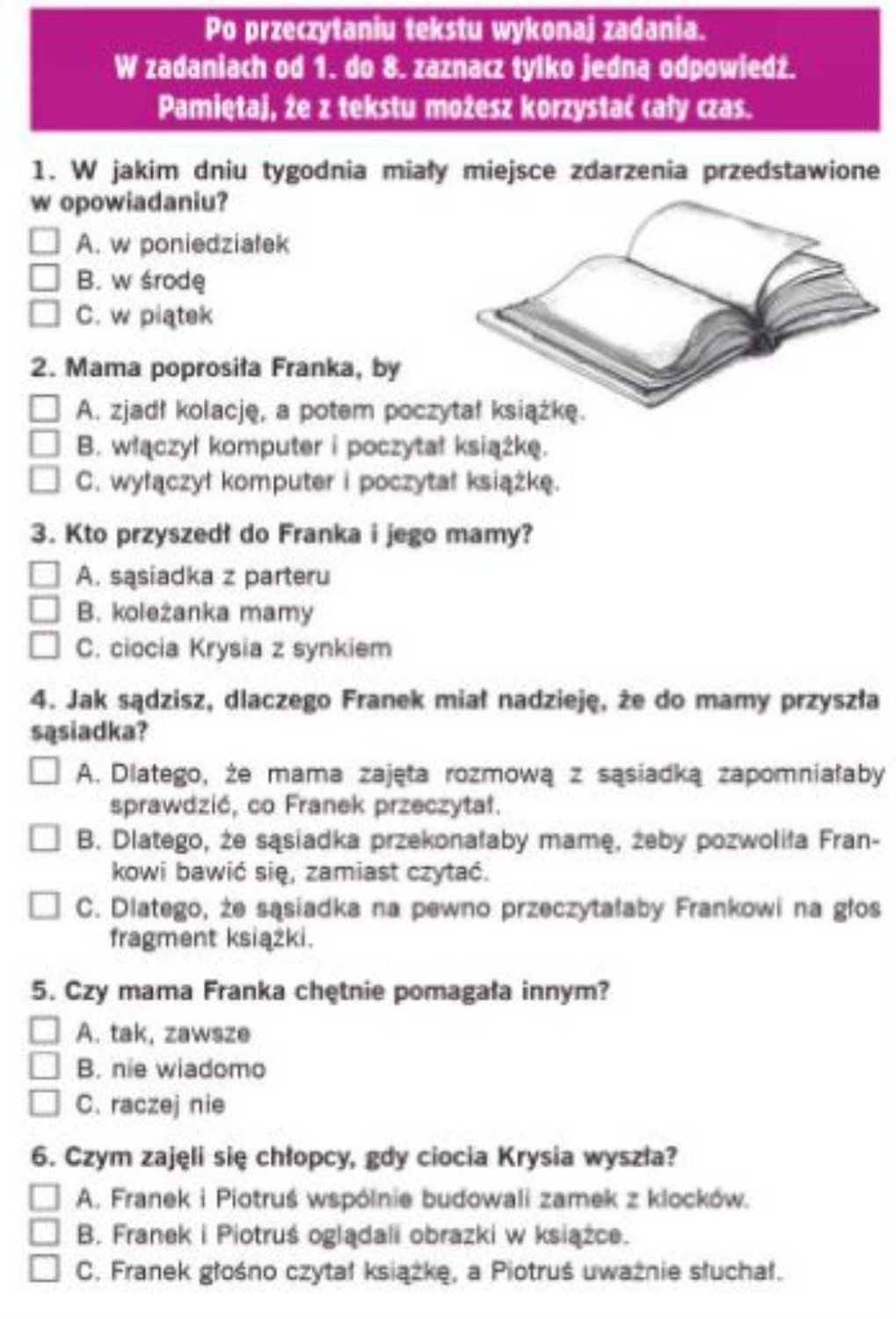 Sprawdzian Trzecioklasisty 2015 OPERON. Mamy arkusze! [ODPOWIEDZI