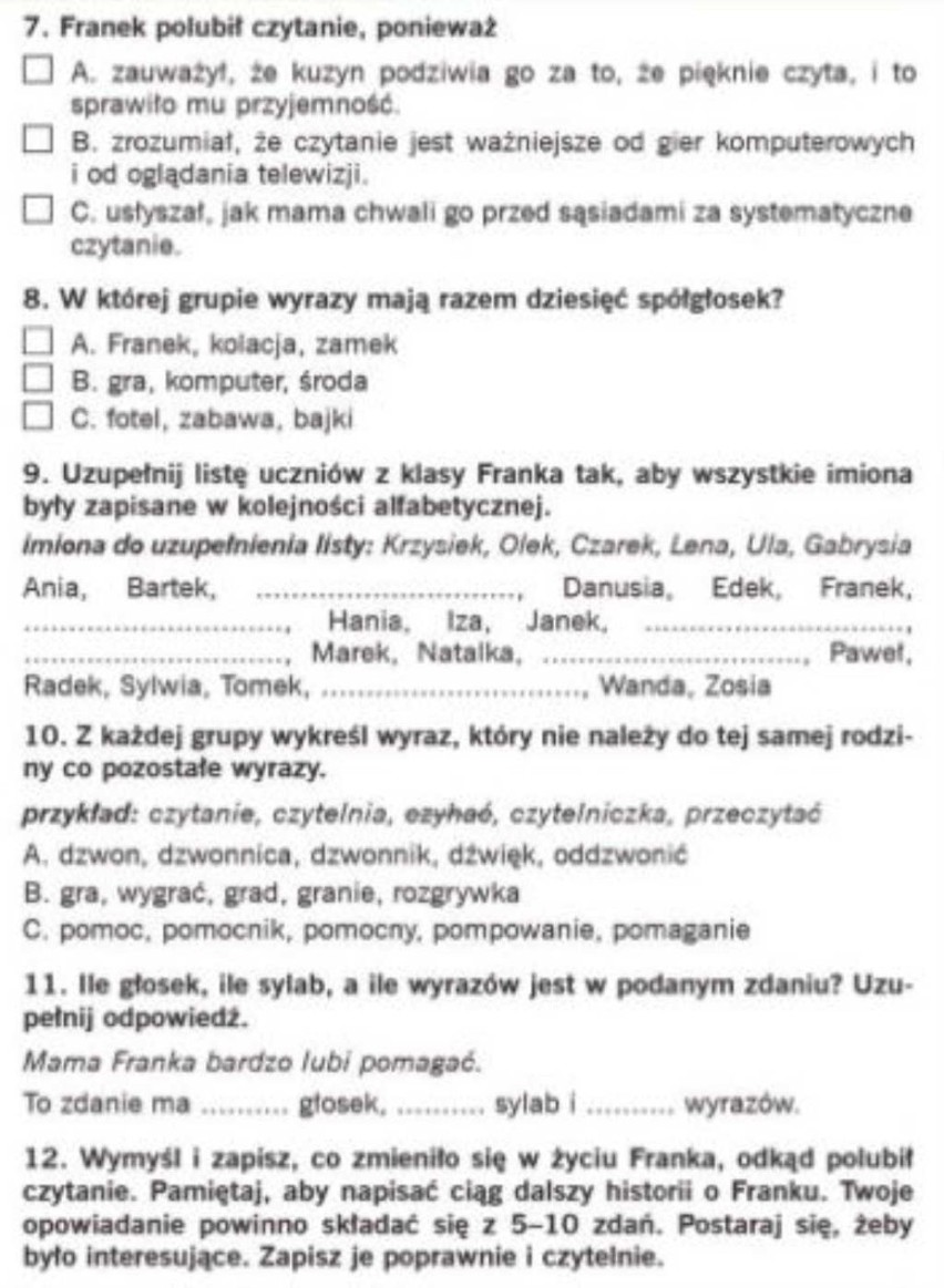 Sprawdzian Trzecioklasisty 2015 OPERON. Mamy arkusze!...