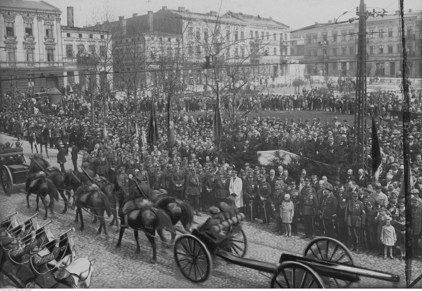 Będzin na archiwalnych fotografiach Narodowego Archiwum...