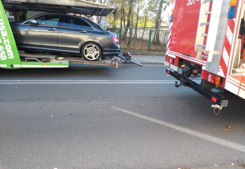 Do wypadku doszło na ul. Kościuszki w Tułowicach.
