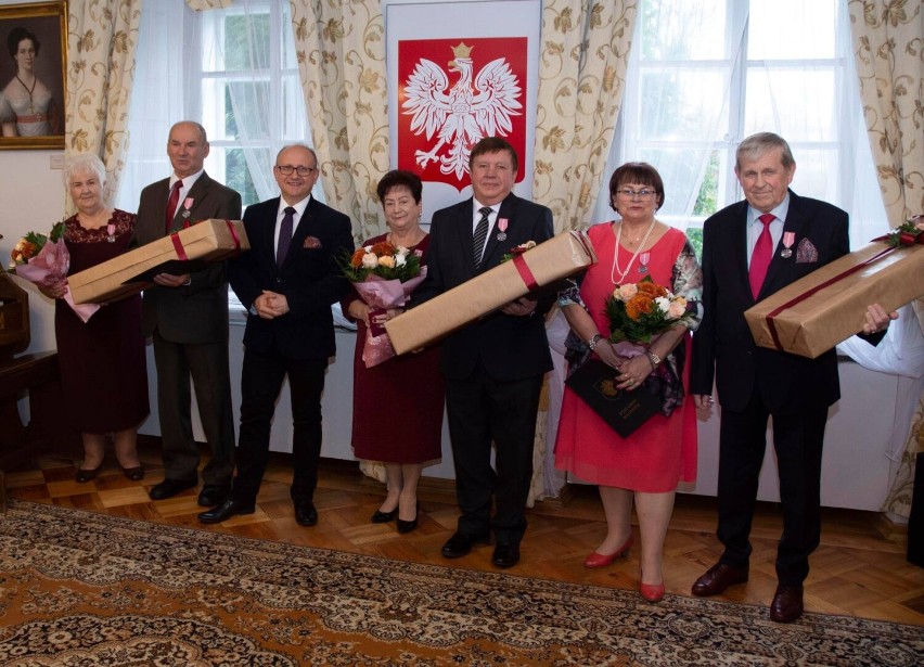Jubileusz 50-lecia par małżeńskich w gminie Bełchatów,...