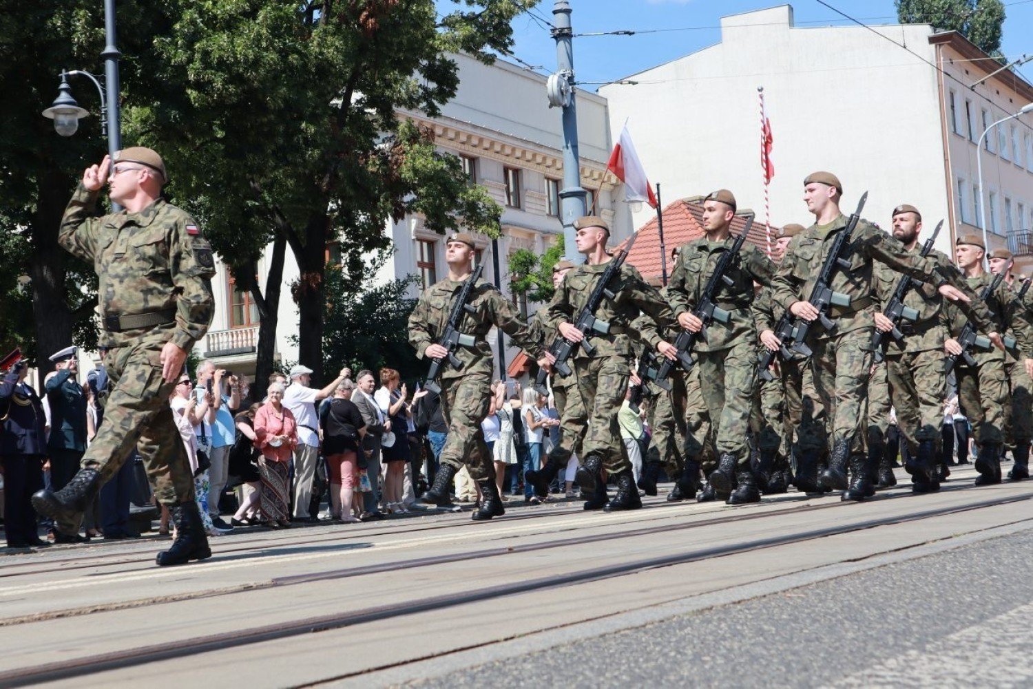 Łódzkie obchody Święta Wojska Polskiego oraz 101. rocznicy