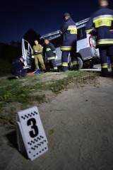 Wypadek w Prusimiu. Busem podróżowało 12 osób