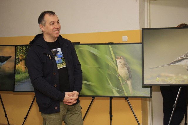 Fotograf przyrody odwiedził SP w Topoli Królewskiej