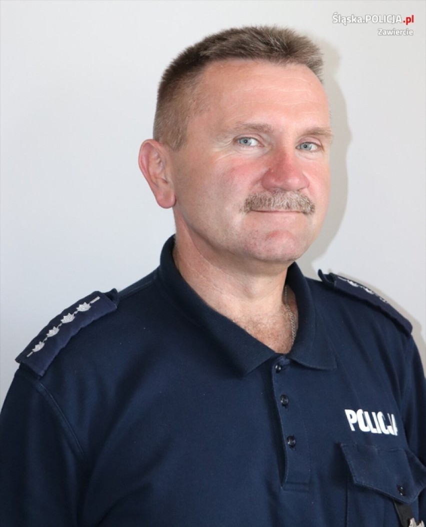 Dzielnicowy z Kroczyc przepracował w mundurze policyjnym ponad 29 lat