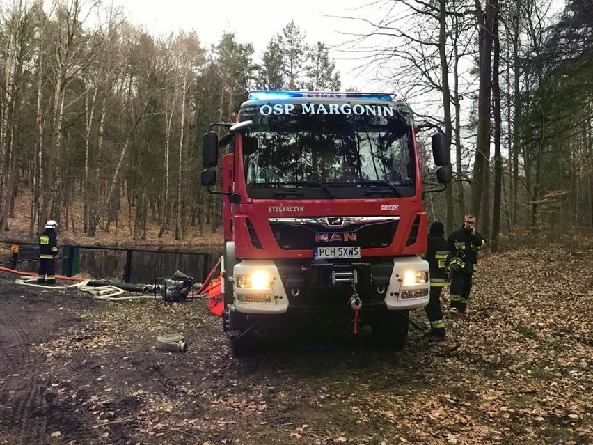 Straż w powiecie chodzieskim została zaalarmowana o pożarze lasu. Okazało się, że to niezapowiedziana inspekcja