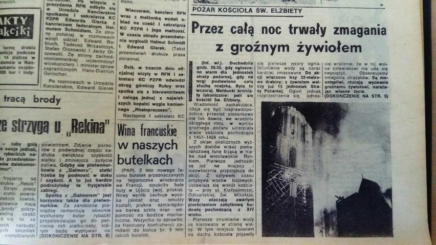 Wrocław. 9 czerwca 1976 roku. Kościół garnizonowy w płomieniach!