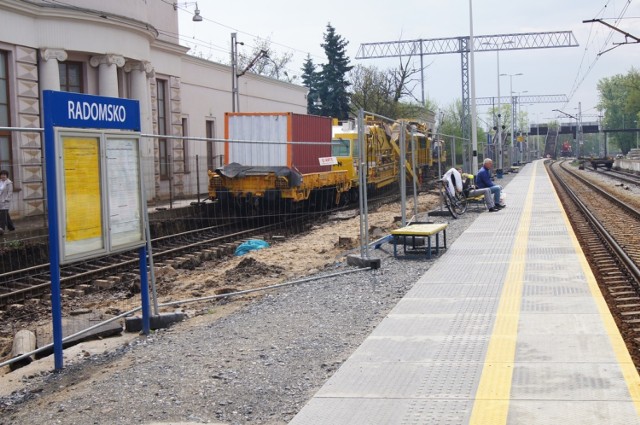 Peron w Radomsku został podniesiony do standardowej wysokości