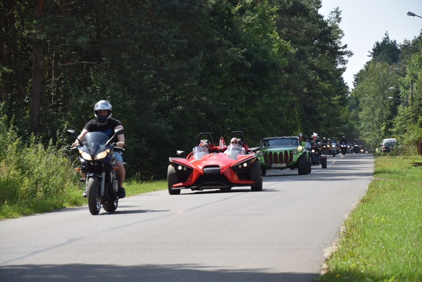 Parada motocykli z Konopnicy do Wielunia[ZDJĘCIA, FILM]