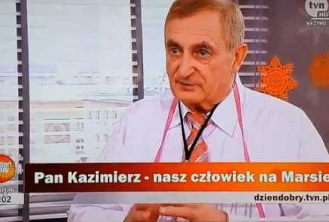 Kazimierz Błaszczak już dwukrotnie był gościem programu "Dzień Dobry TVN"