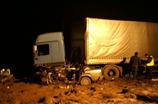 Wypadek na &quot;22&quot; w okolicy Gnojewa. Zginęły trzy osoby!