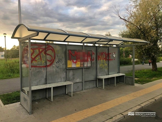 "Szkoda tylko, że autor tego dzieła się nie podpisał, bo mamy dla niego nagrodę w postaci... wiadra i szmaty" - czytamy na stronie PodWrocławskie.