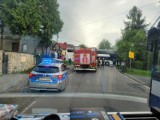 Ja się nie zmieszczę? Autobus zablokował ulicę w Krakowie i nie mógł się ruszyć