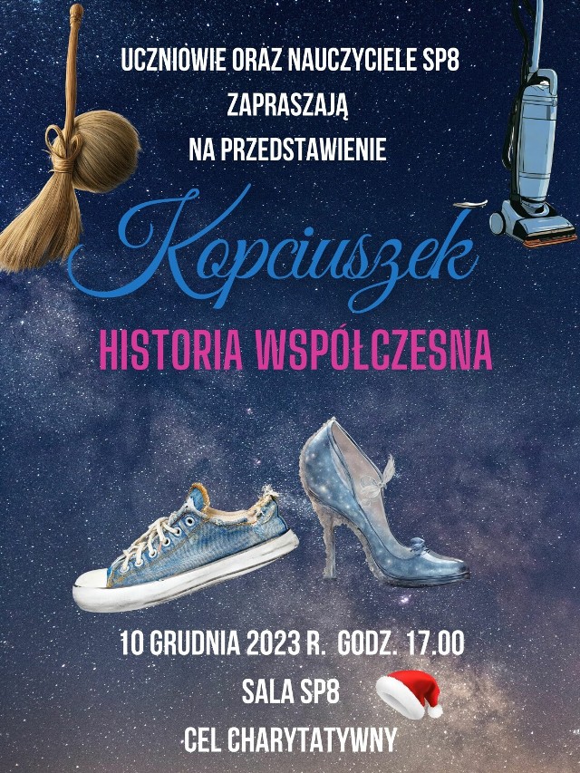 Już w niedzielę, 10 grudnia sala gimnastyczna w Szkole Podstawowej nr 8 im. Mikołaja Kopernika w Lęborku zamieni się w scenę teatralną.